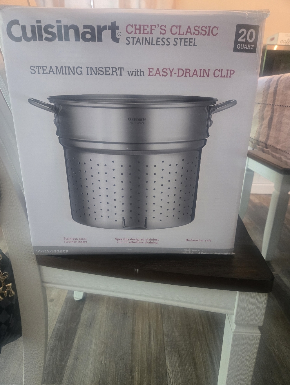 Cuisinart Stainless Steel Steaming Insert - Silver